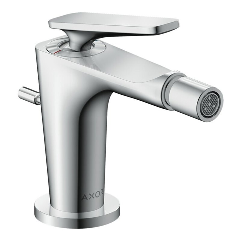 hansgrohe Bidet-Einhebelmischer Axor Citterio C o S, chr, Ausl. 113mm, Zugst. Abl.garn