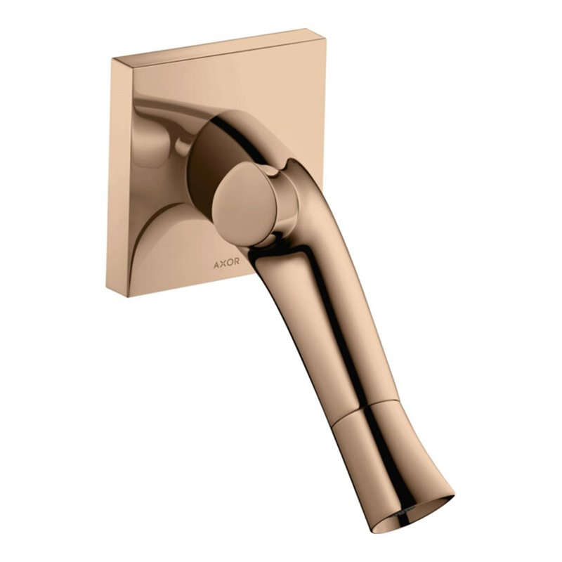 hansgrohe Fertigset Axor Starck Organic UP-2-Gr-WT-Arm., Ausl. 187mm, pol. r gol