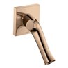 hansgrohe Fertigset Axor Starck Organic UP-2-Gr-WT-Arm., Ausl. 187mm, pol. r gol