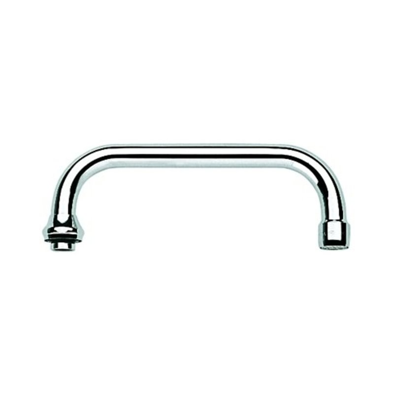 Grohe U-Auslauf 13034 Ausladung 301mm für Küchen-Wandbatterien, 1/2'' chrom