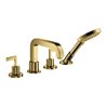 hansgrohe Fertigmontageset Axor Citterio 4-L-BW-Rand-Arm, m HG, pol. gol opt