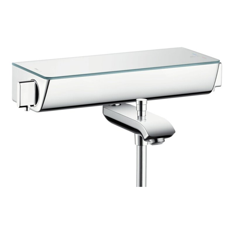 hansgrohe Wannen-Thermostat Ecostat Select AP, 2 Verbr., Ausladung 193mm, chrom