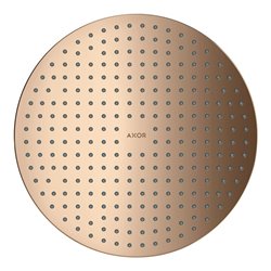 hansgrohe Kopfbrause 300 2jet Axor De., UP-Installation, polished red gold