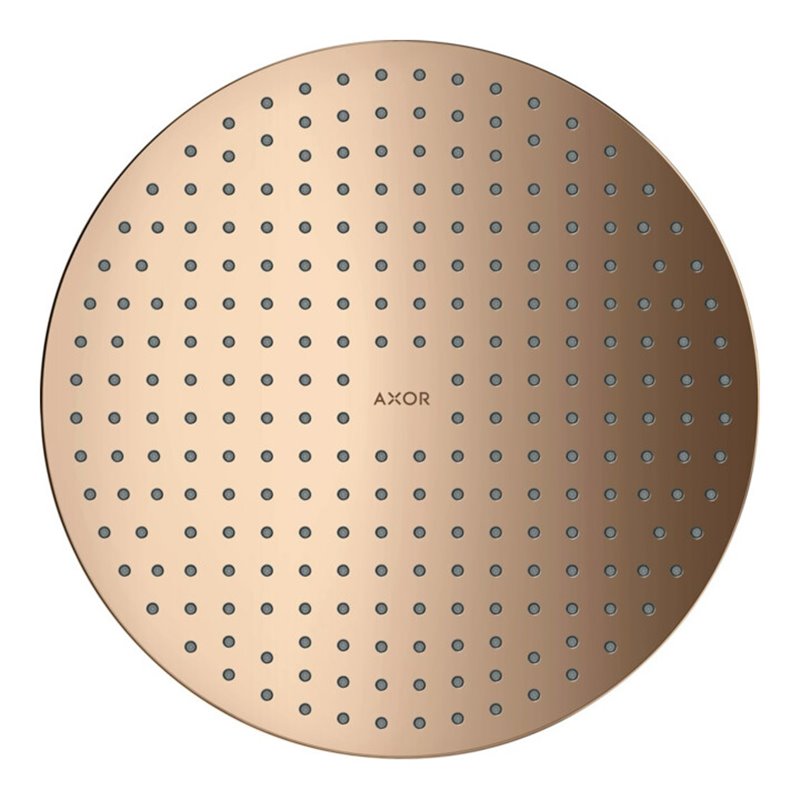 hansgrohe Kopfbrause 300 2jet Axor De., UP-Installation, polished red gold