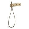 hansgrohe Fertigset ShowerComposition UP-THM, 2 Verbraucher, brushed bronze