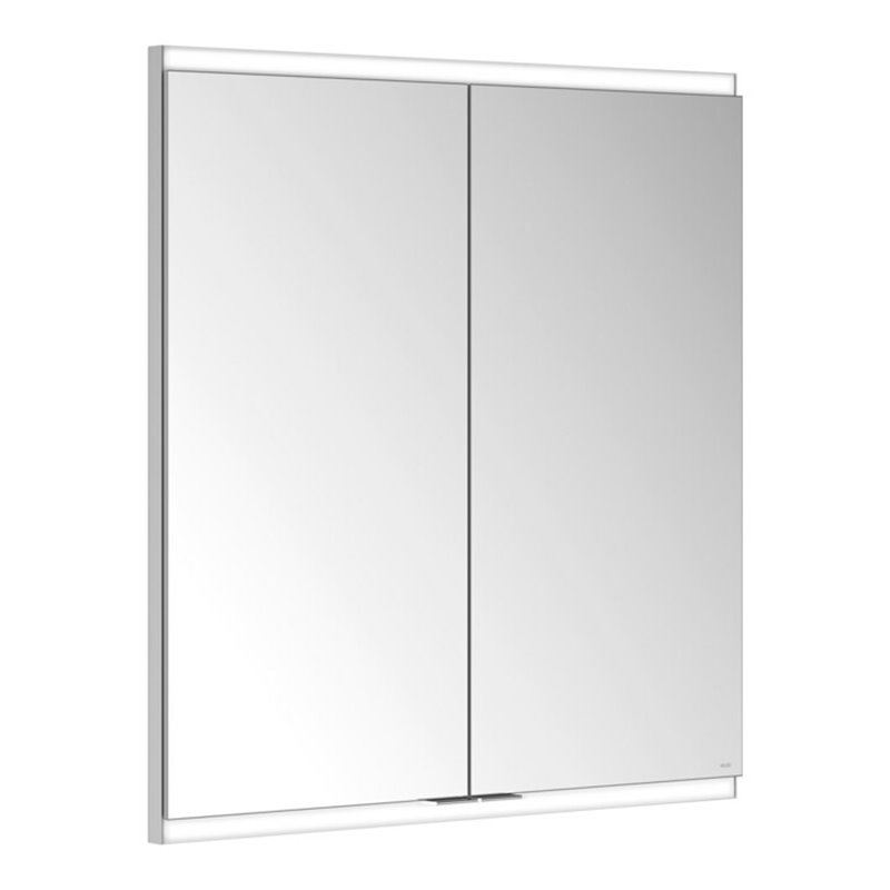 Keuco Spiegelschrank Royal Modular 2.0 700x700x160mm, 1 SD, 1 Dpl-LS, WE, 2 T
