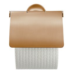 Duravit Papierrollenhalter Starck T 12,5x8,3cm, mit Deckel, Bronze gebürstet