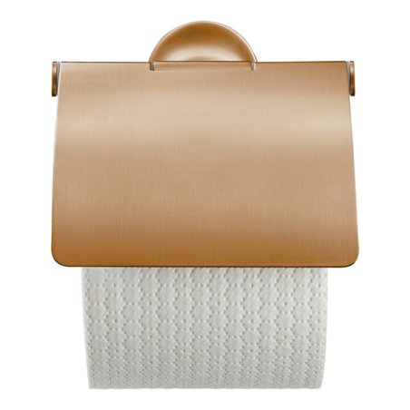 Duravit Papierrollenhalter Starck T 12,5x8,3cm, mit Deckel, Bronze gebürstet