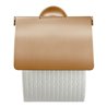 Duravit Papierrollenhalter Starck T 12,5x8,3cm, mit Deckel, Bronze gebürstet