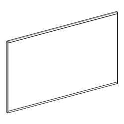 Geberit Lichtspiegel Option Plus 120x70cm, s m/Al el, dir./ind. Beleucht.