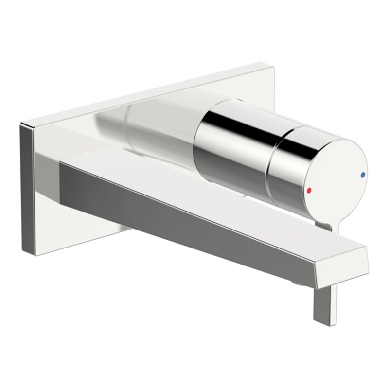 Hansa Fertigmontageset HANSALOFT UP-Waschtisch-Einhebelmischer, Ausladung 197mm, chrom