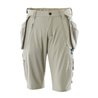 Mascot Shorts mit abnehmbaren Hängetaschen Handwerkershorts hellkhaki