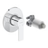 Duravit Fertigset UP-Brause-Einhebelmischer D-Code Keramikmischsystem, rund, 27 l, chrom