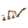 hansgrohe Fertigmontageset Axor Citterio 4-L-BW-Rand-Arm., m Hebelgr., pol. r gol