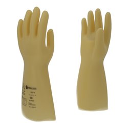 KS Tools Elektriker-Schutzhandschuh mit Schutzisolierung, Klasse 0, weiß