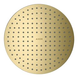 hansgrohe Kopfbrause 250 1jet Axor Decke, UP-Installation, brushed brass