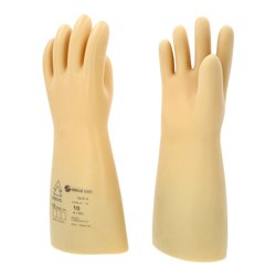 KS Tools Elektriker-Schutzhandschuh mit Schutzisolierung, Klasse 4, weiß