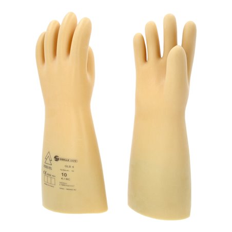 KS Tools Elektriker-Schutzhandschuh mit Schutzisolierung, Klasse 4, weiß