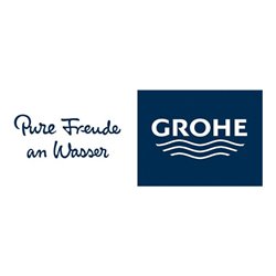 Grohe Gussauslauf 13460 3/4' Ausladung: 75 Höhe: 51 chrom