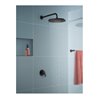 Duravit Fertigset UP-Brause-Einhebelmischer D-Code Keramikmisch., rund, 27 l, schwarz matt