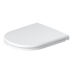 Duravit WC-Sitz D-Code ohne Absenkautomatik, abnehmbar, weiß