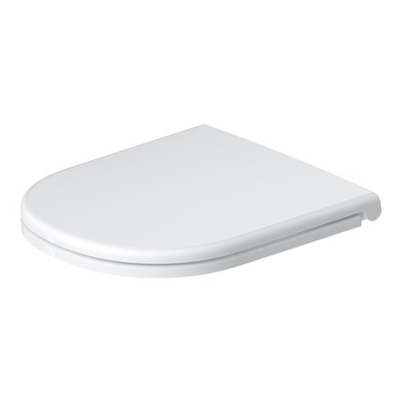 Duravit WC-Sitz D-Code ohne Absenkautomatik, abnehmbar, weiß