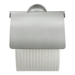 Duravit Papierrollenhalter Starck T 12,5x8,3cm, m Deck, Edelstahl gebürstet