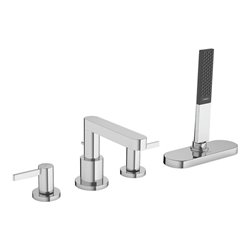 hansgrohe Fertigmontageset Finoris 4-L-BW-Rand-Arm., mit sBox, chrom