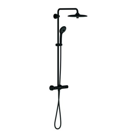 Grohe Duschsystem Euphoria 260 AP-Thermostat, Wandmontage, phantom black