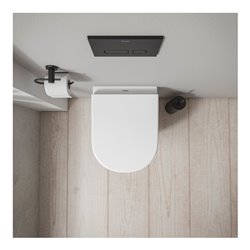 Duravit WC-Sitz D-Code vormont., o. Absenkaut., abnehmbar, weiß