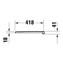 Duravit WC-Sitz D-Code vormont., o. Absenkaut., abnehmbar, weiß