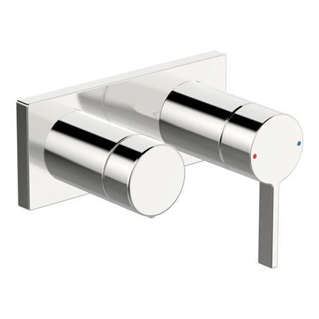 Hansa Fertigmontageset HANSALOFT UP-Wannen-Einhebelmischer, mit Drehumsteller, chrom