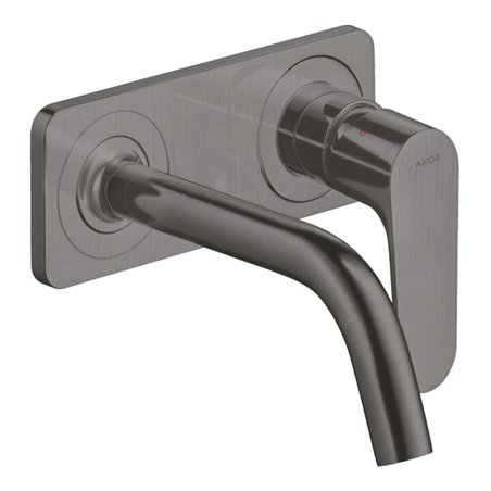 hansgrohe Fertigset Axor Citterio M UP-Waschtisch-Einhebelmischer, A 167mm, m Pl., brush. bla vc