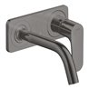 hansgrohe Fertigset Axor Citterio M UP-Waschtisch-Einhebelmischer, A 167mm, m Pl., brush. bla vc