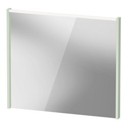 Duravit LED-Spiegel D-Code 2.0 80x70x5cm, 6 W, grün ma, Lichtfeld oben