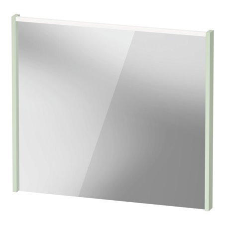 Duravit LED-Spiegel D-Code 2.0 80x70x5cm, 6 W, grün ma, Lichtfeld oben