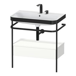 Duravit Möbelwaschtisch-Kombi Happy D.2 Plus 77,5x49cm, 2 HL, w m, m Konso, 1 Lad