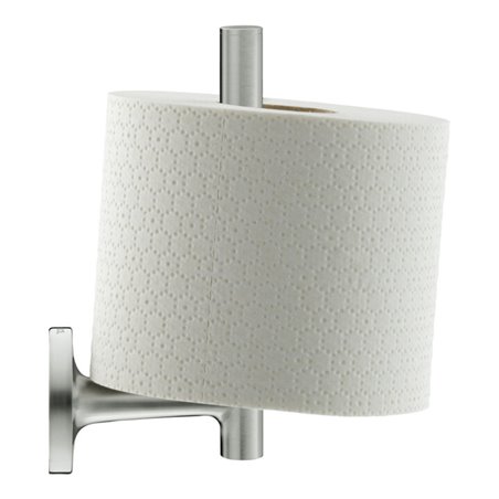 Duravit Reserve-Papierhal. Starck T 5x7,3cm, Edelstahl gebürstet