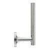 Duravit Reserve-Papierhal. Starck T 5x7,3cm, Edelstahl gebürstet