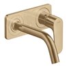 hansgrohe Fertigset Axor Citterio M UP-Waschtisch-Einhebelmischer, A 167mm, m Pl., brush. bron