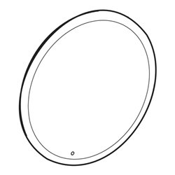 Geberit Lichtspiegel Option Round d 50cm, direkte-/indirekte Beleuchtung