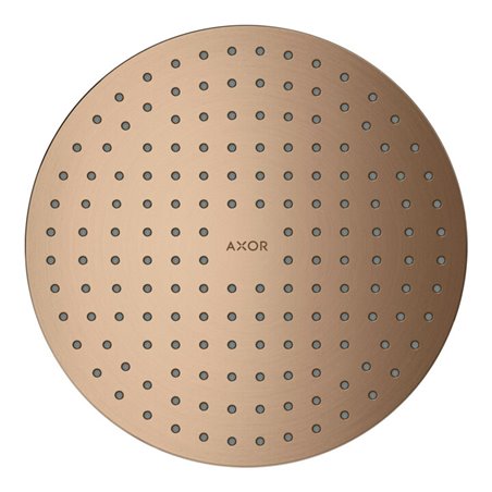 hansgrohe Kopfbrause 250 1jet Axor Decke, UP-Installation, brushed red gold