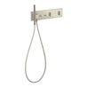 hansgrohe Fertigset ShowerComposition UP-THM, 2 Verbraucher, brushed nickel