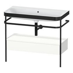 Duravit Möbelwaschtisch-Kombi Happy D.2 Plus 97,5x49cm, o HL, w m, m Konso, 1 Lad