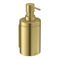 hansgrohe Lotionspender Axor Uni. Circular d 76x182mm, Wandmontage, brushed brass