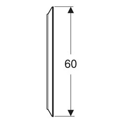 Geberit Lichtspiegel Option Round d 60cm, direkte-/indirekte Beleuchtung