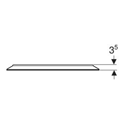 Geberit Lichtspiegel Option Round d 60cm, direkte-/indirekte Beleuchtung