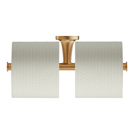 Duravit Papierrollenhalter Starck T 25,5x7,6cm, doppelt, Bronze gebürstet