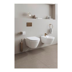 Duravit Papierrollenhalter Starck T 25,5x7,6cm, doppelt, Bronze gebürstet