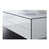 Duravit Konsole L-Cube 80-200x55cm, 1 AS, Stär 3cm, we. hgl